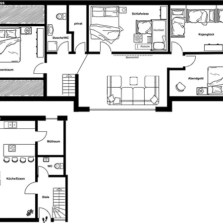 Appartement Rhingass Bis 10 P Nahe Europapark Sasbach am Kaiserstuhl